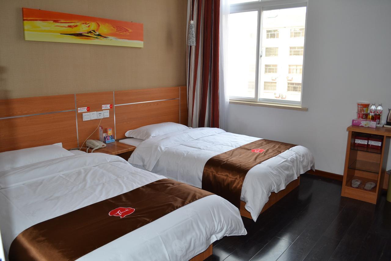Thank Inn Chain Hotel Zibo Road Dongying Dış mekan fotoğraf